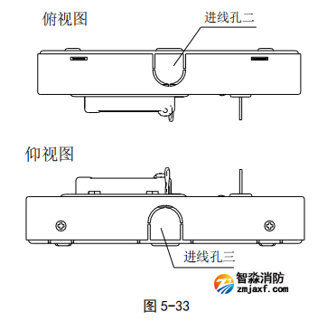 海灣GST-LD-8316型手自動轉(zhuǎn)換開關俯視圖 海灣GST-LD-8316型手自動轉(zhuǎn)換開關俯視圖